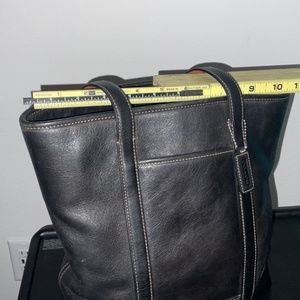 Black coach IPad bag